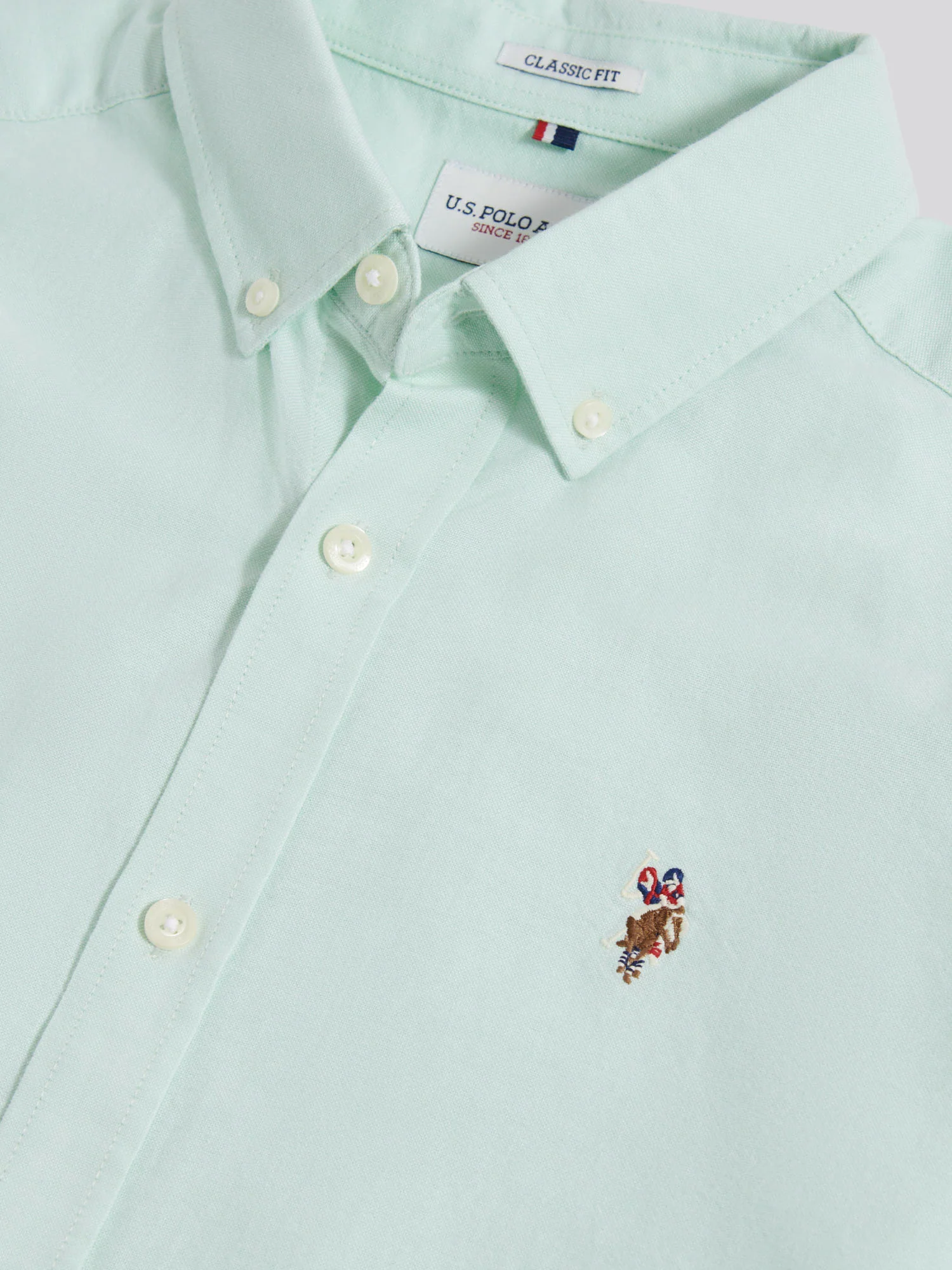 Mens  Short Sleeve Oxford Shirt Bay - Image 7