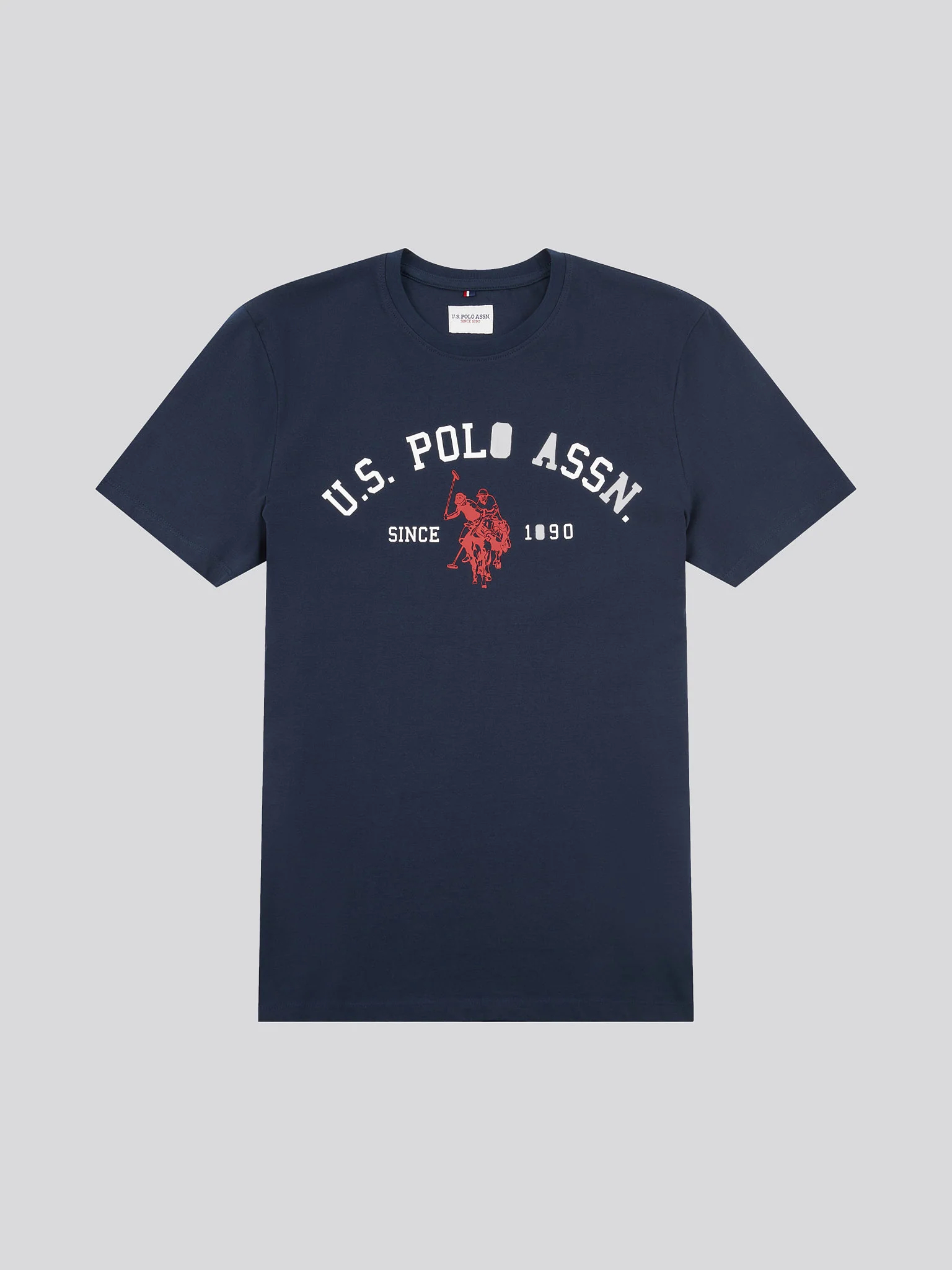 T-shirt mens charakterystyczny w ciemnym szafirowym granatowym - Image 5