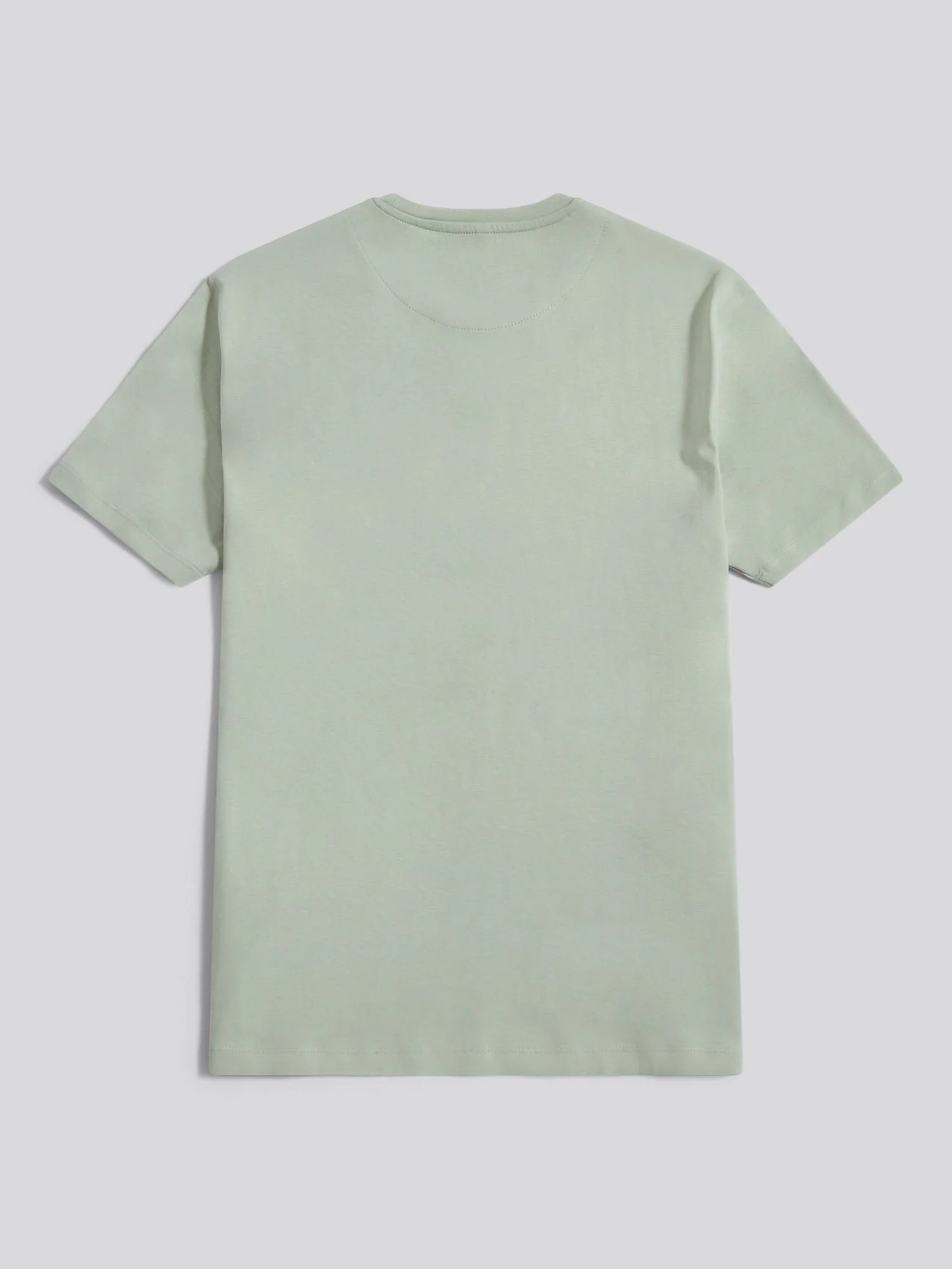 T-shirt menu charakterystycznego nadruku łuku w lodowej zieleni - Image 6