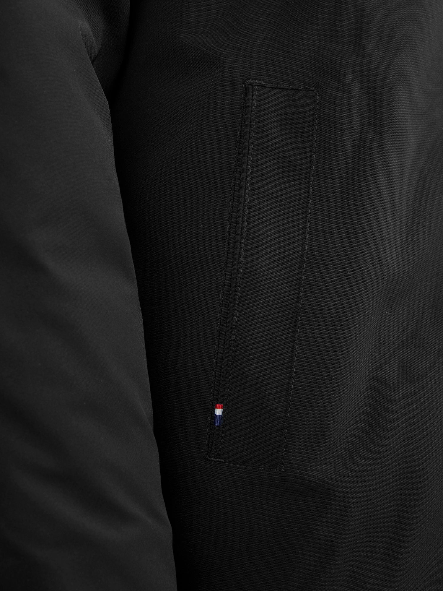 Męska mądra kurtka parka w kolorze czarnym - Image 11