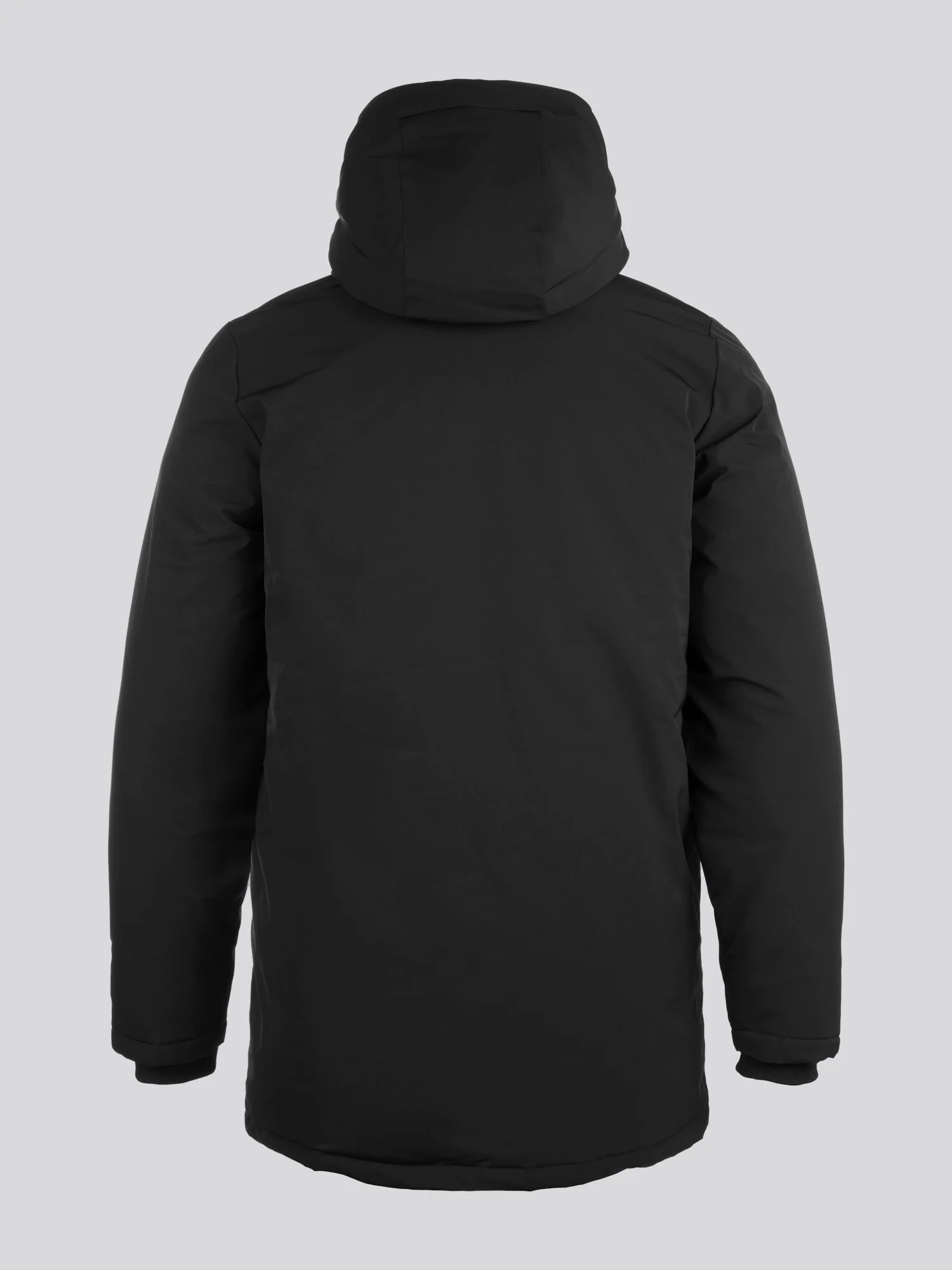 Męska mądra kurtka parka w kolorze czarnym - Image 9