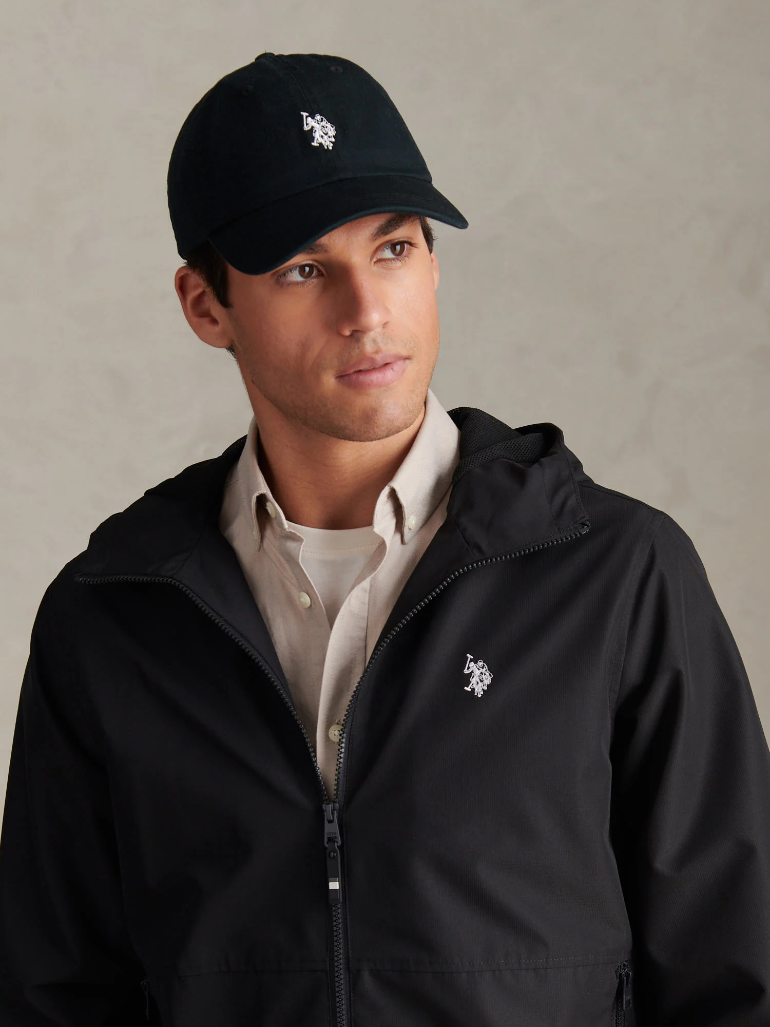 MENS MAY Casual Cap w czarnej jasnej białej DHM