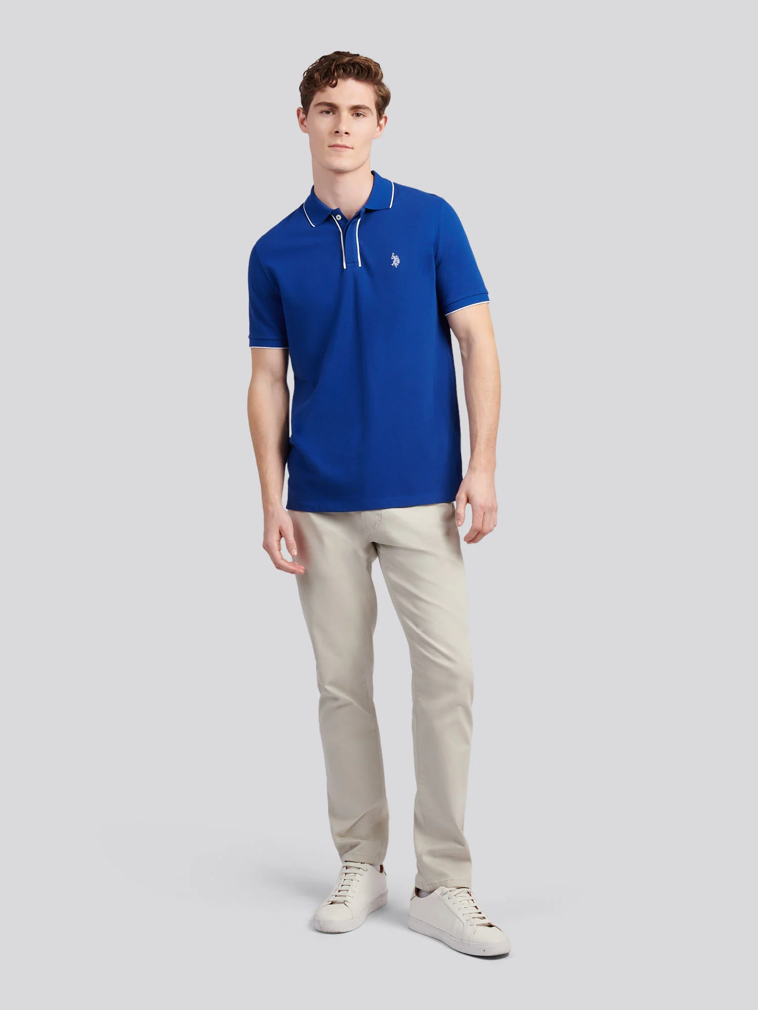 Pique Pique SS Polo Sodalite Blue - Image 3