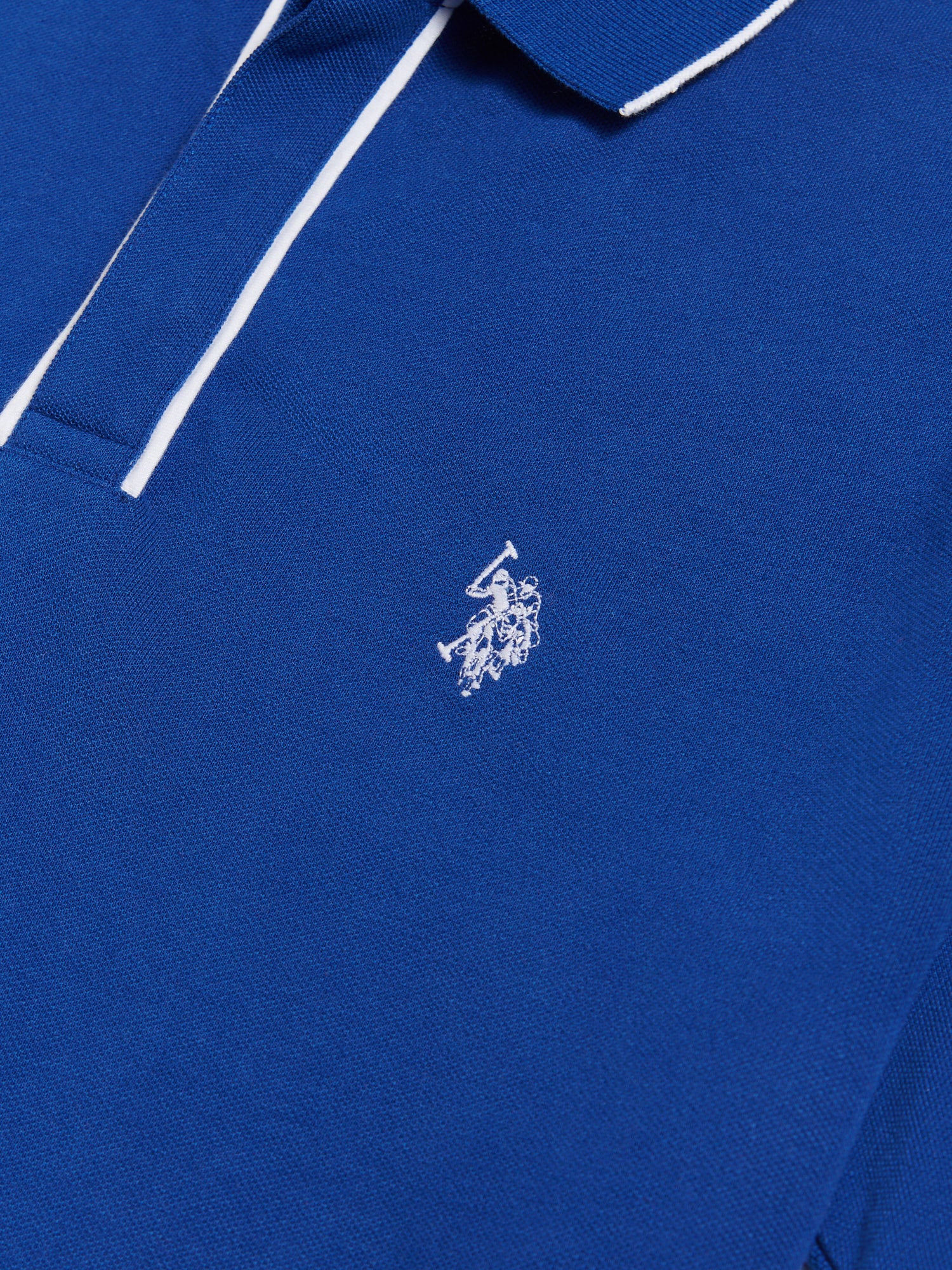 Pique Pique SS Polo Sodalite Blue - Image 7