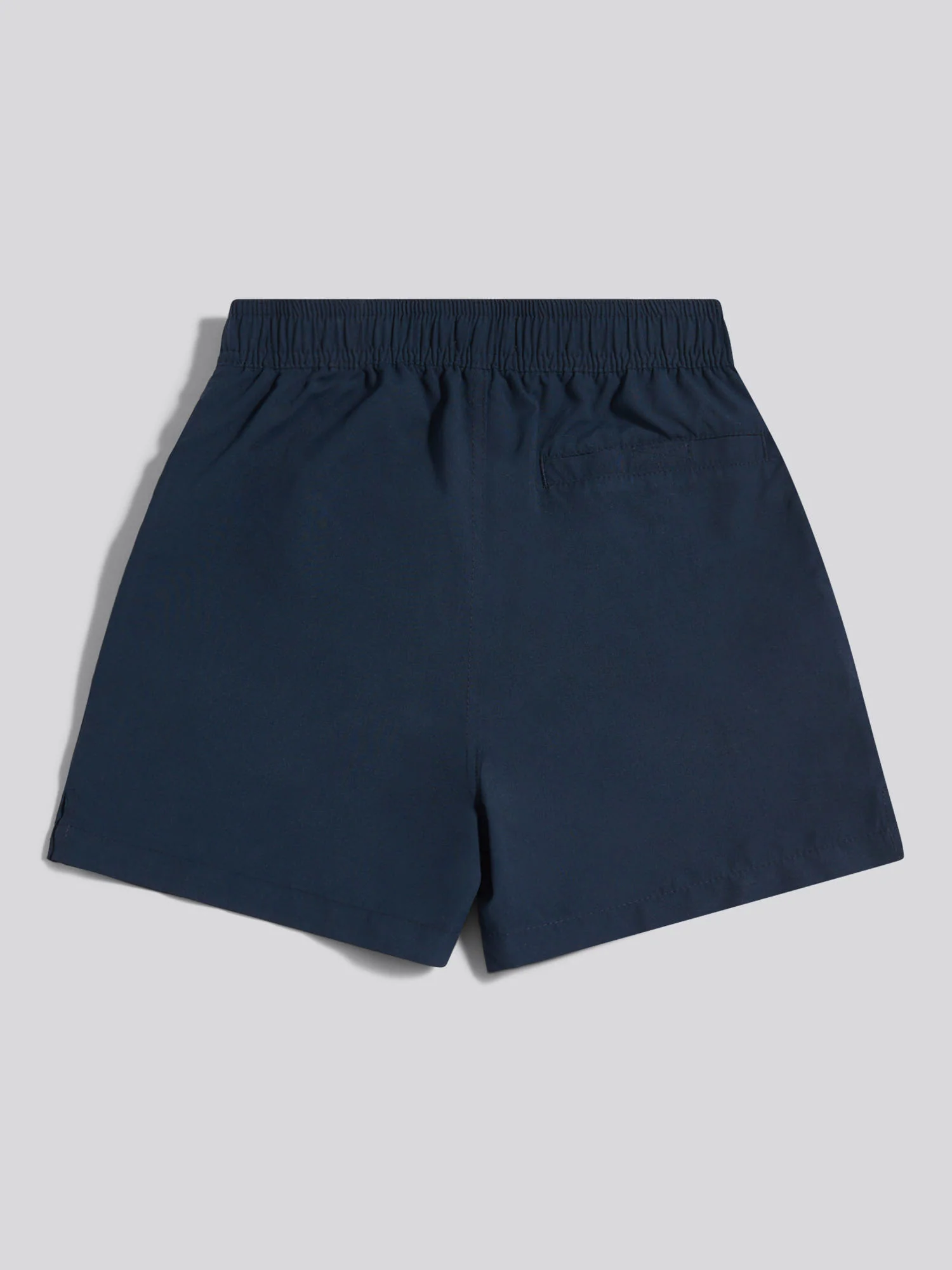 Boys Player 3 Swim Shorts Dark Sapphire Navy / Haute Red DHM - Image 7