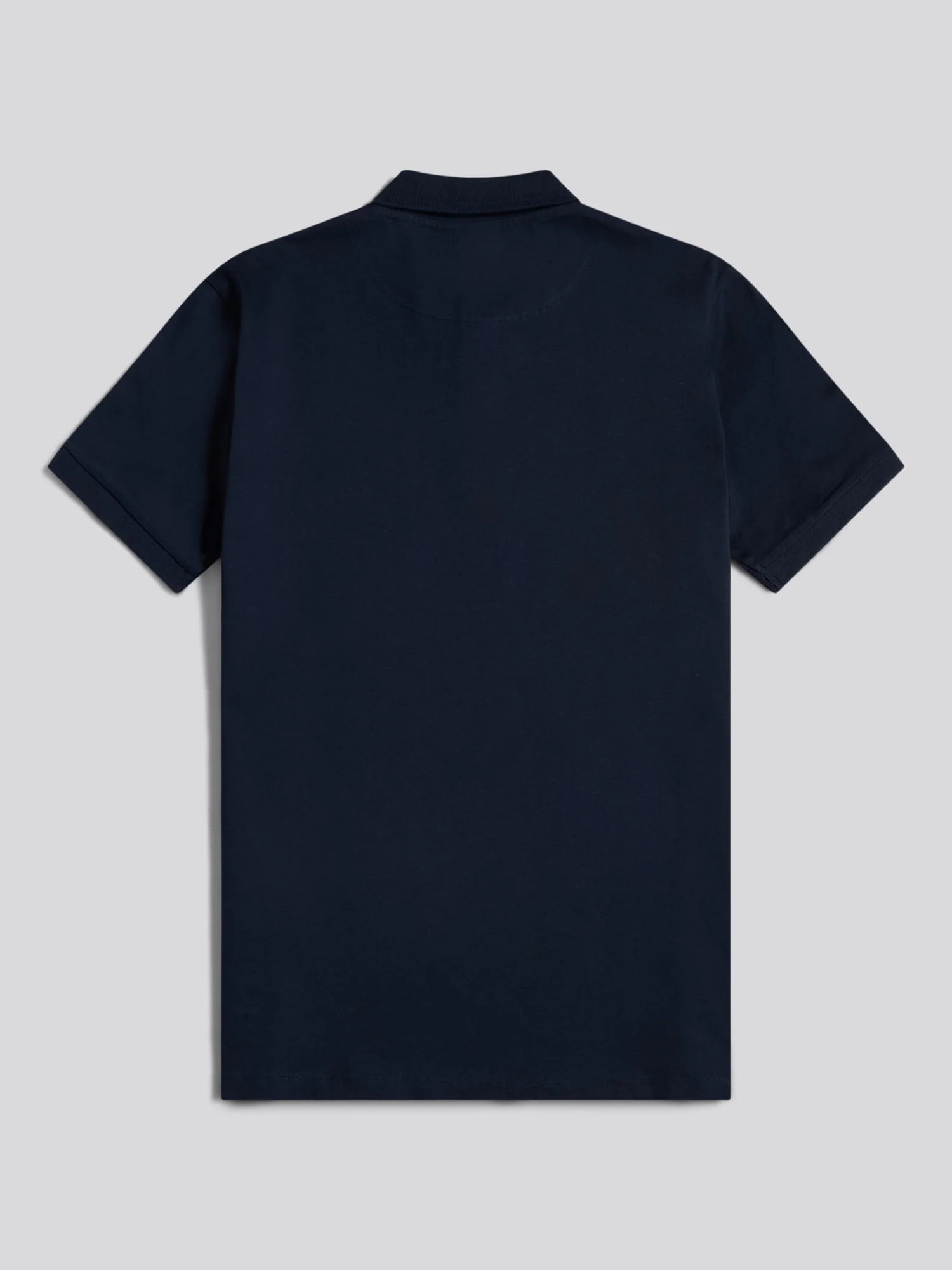 Mens Premium Supima Cotton Polo Shirt Dark Sapphire Navy - Image 2