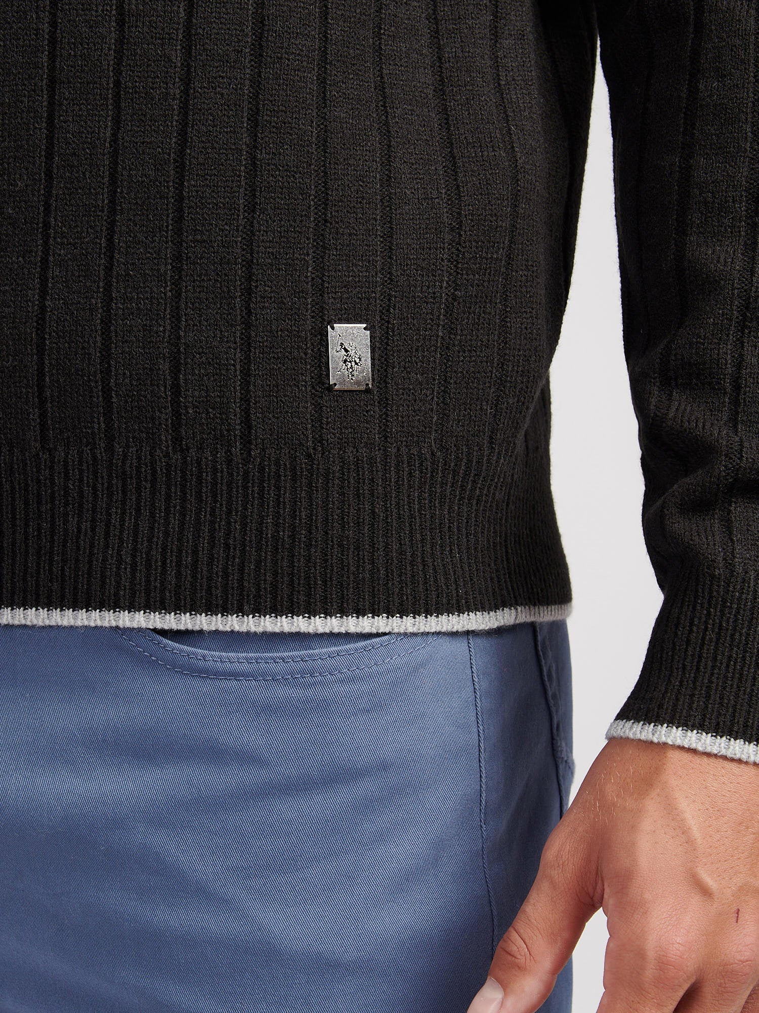 Załoga Rib Knit Black - Image 2