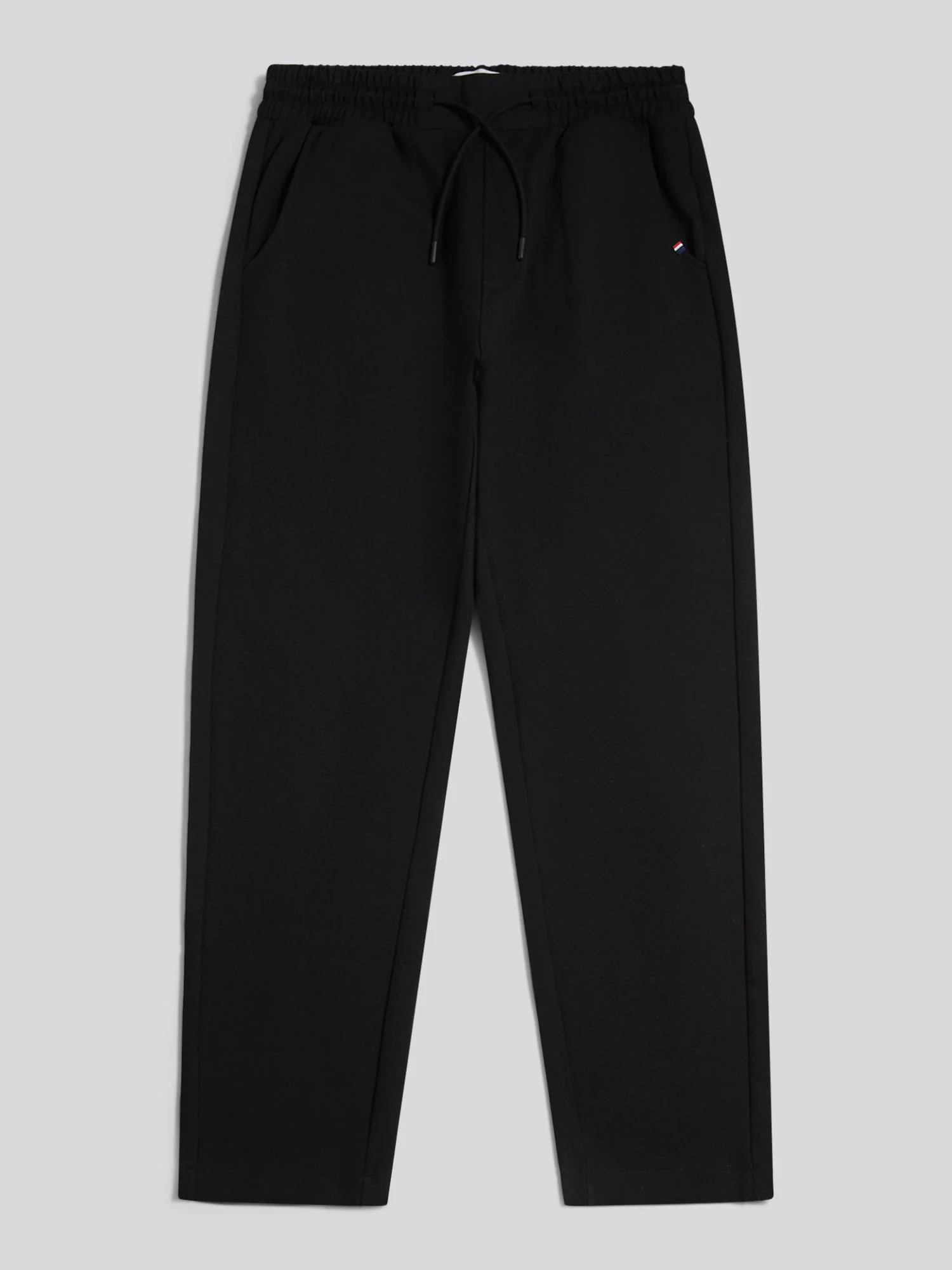 Mens Jersey Double Horsemen Trousers Black - Image 6