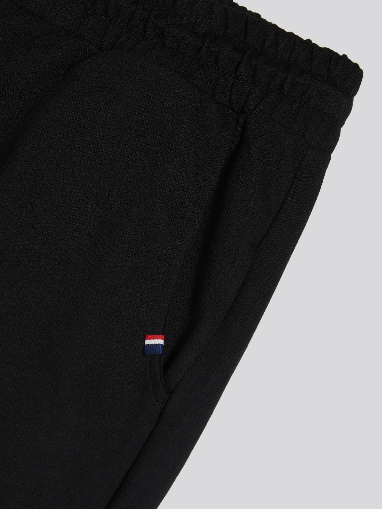 Mens Jersey Double Horsemen Trousers Black - Image 9