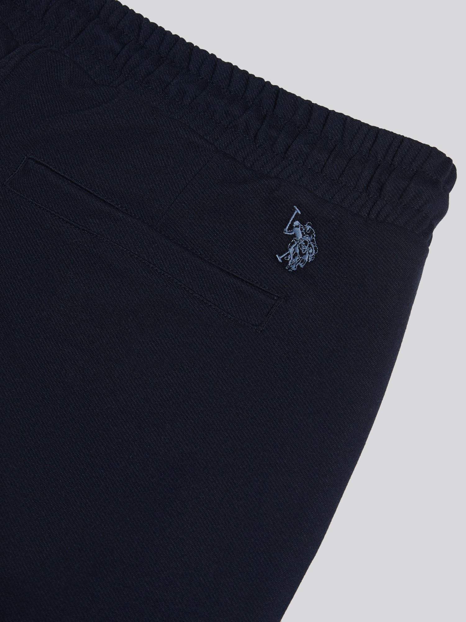 Mens Jersey Double Horsemen Trousers Dark Sapphire Navy - Image 7