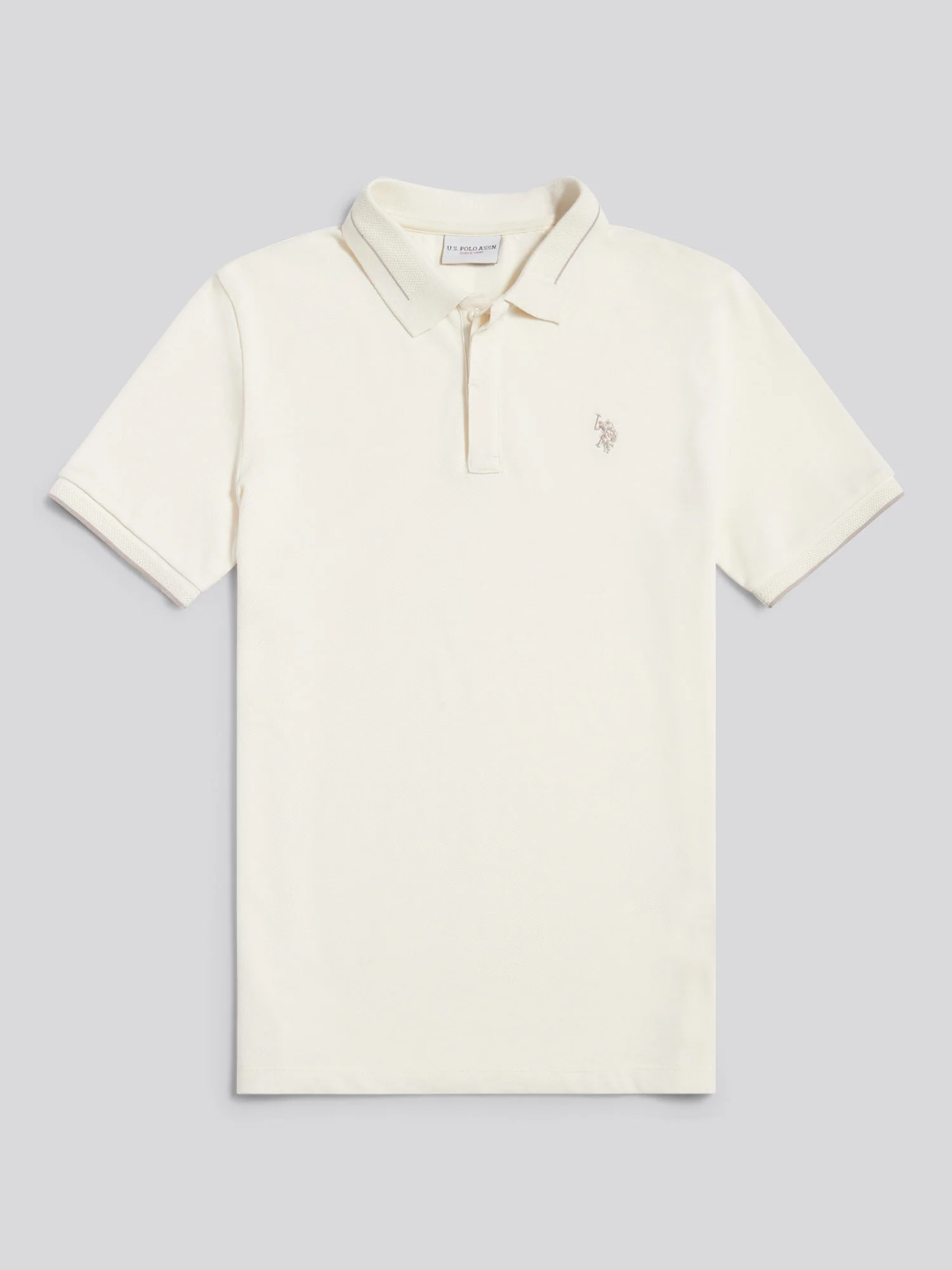 Smart Pique SS Polo Whisper White - Image 5
