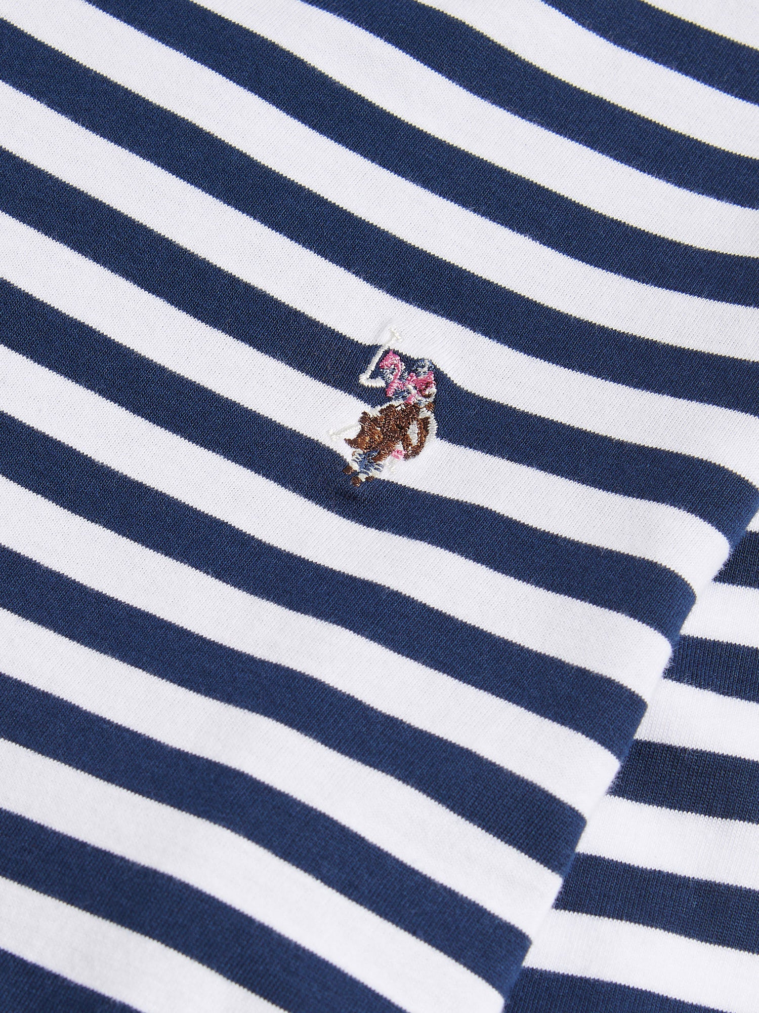 Stripe ls tee marynarka wojenna - Image 7