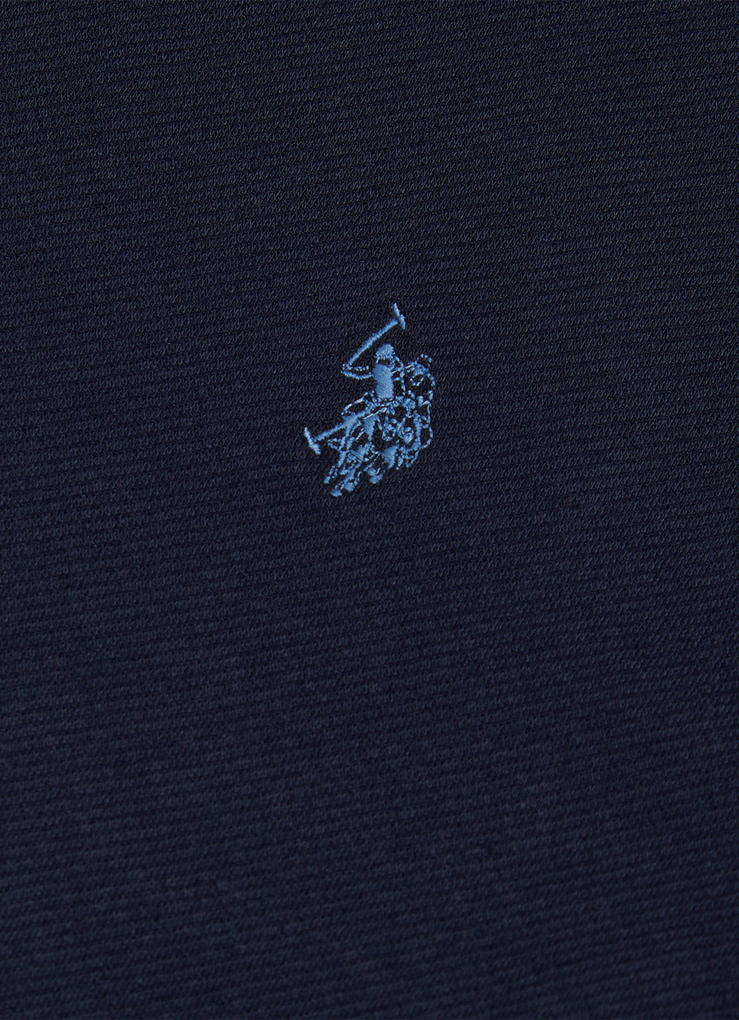 Mens Twill Taped T-Shirt Dark Sapphire Navy - Image 7