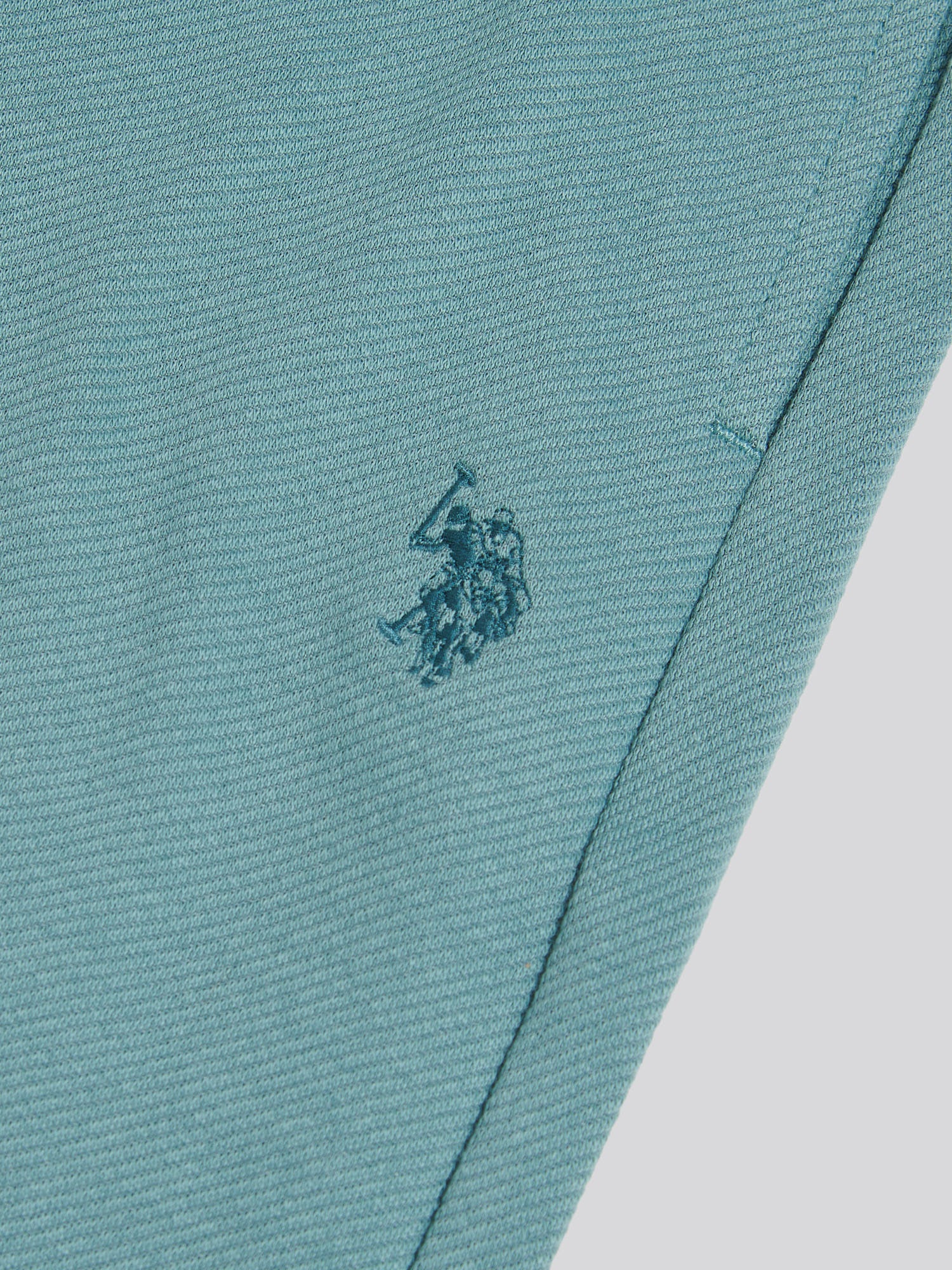 Mens Twill Texture Jersey Short Arctic - Image 7