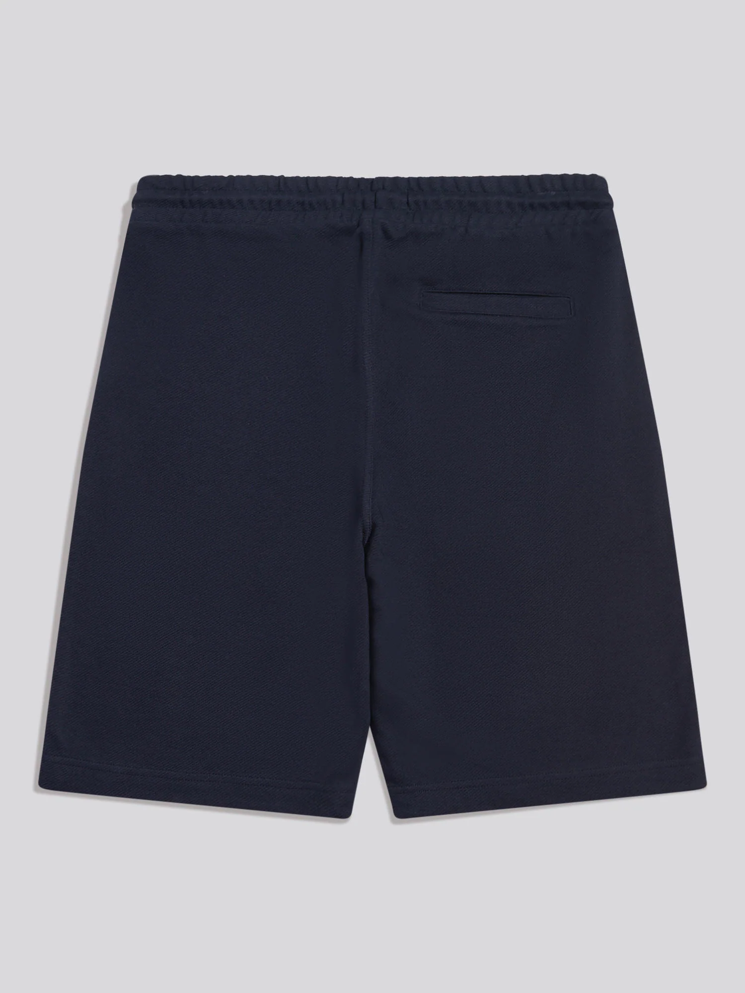 Mens Twill Texture Jersey Short Dark Sapphire Navy / Moonlight Blue DHM - Image 6