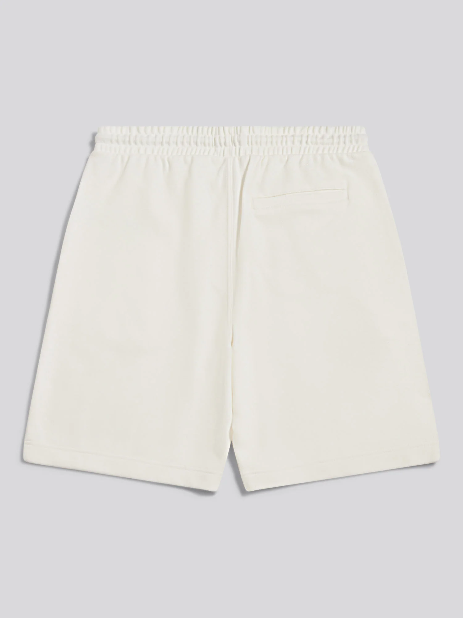 Mens Twill Texture Jersey Short Whisper White - Image 6