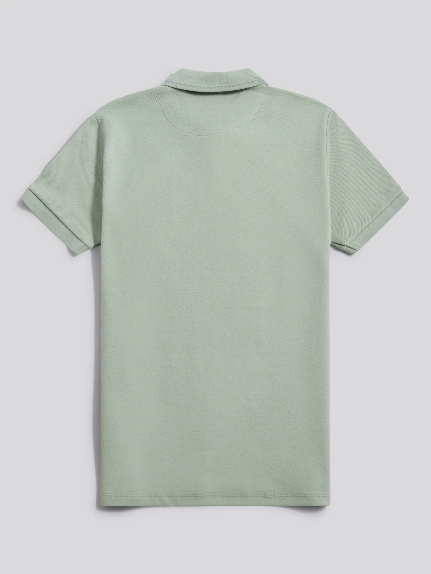 Twill Tekstura Polo Iceberg Green - Image 6