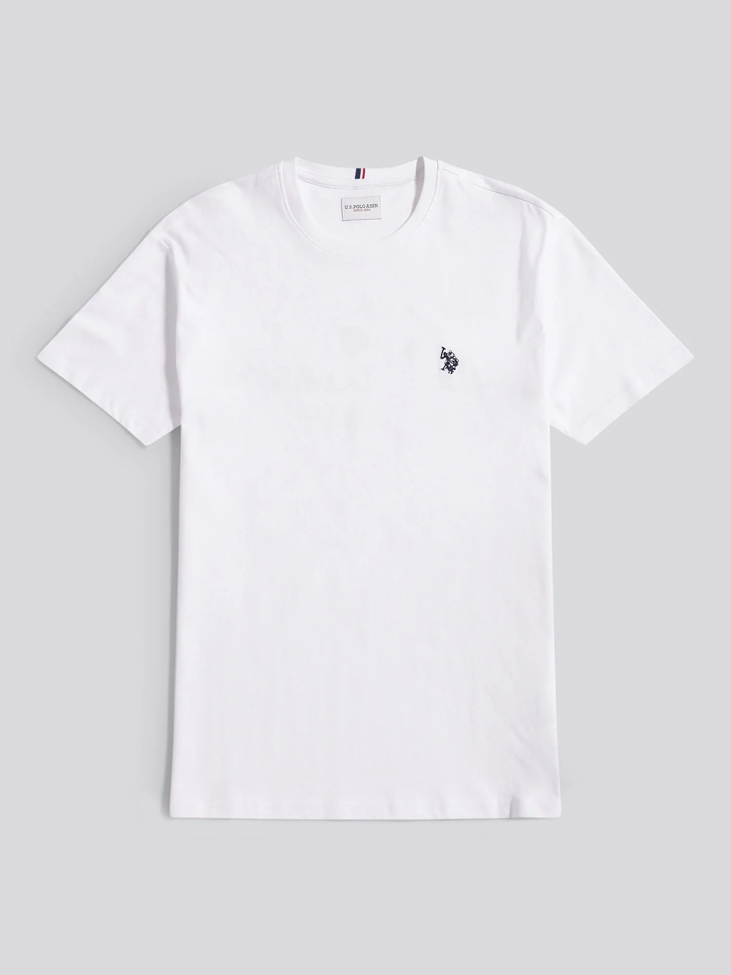 T-shirt z tyłu USPA Bright White - Image 7