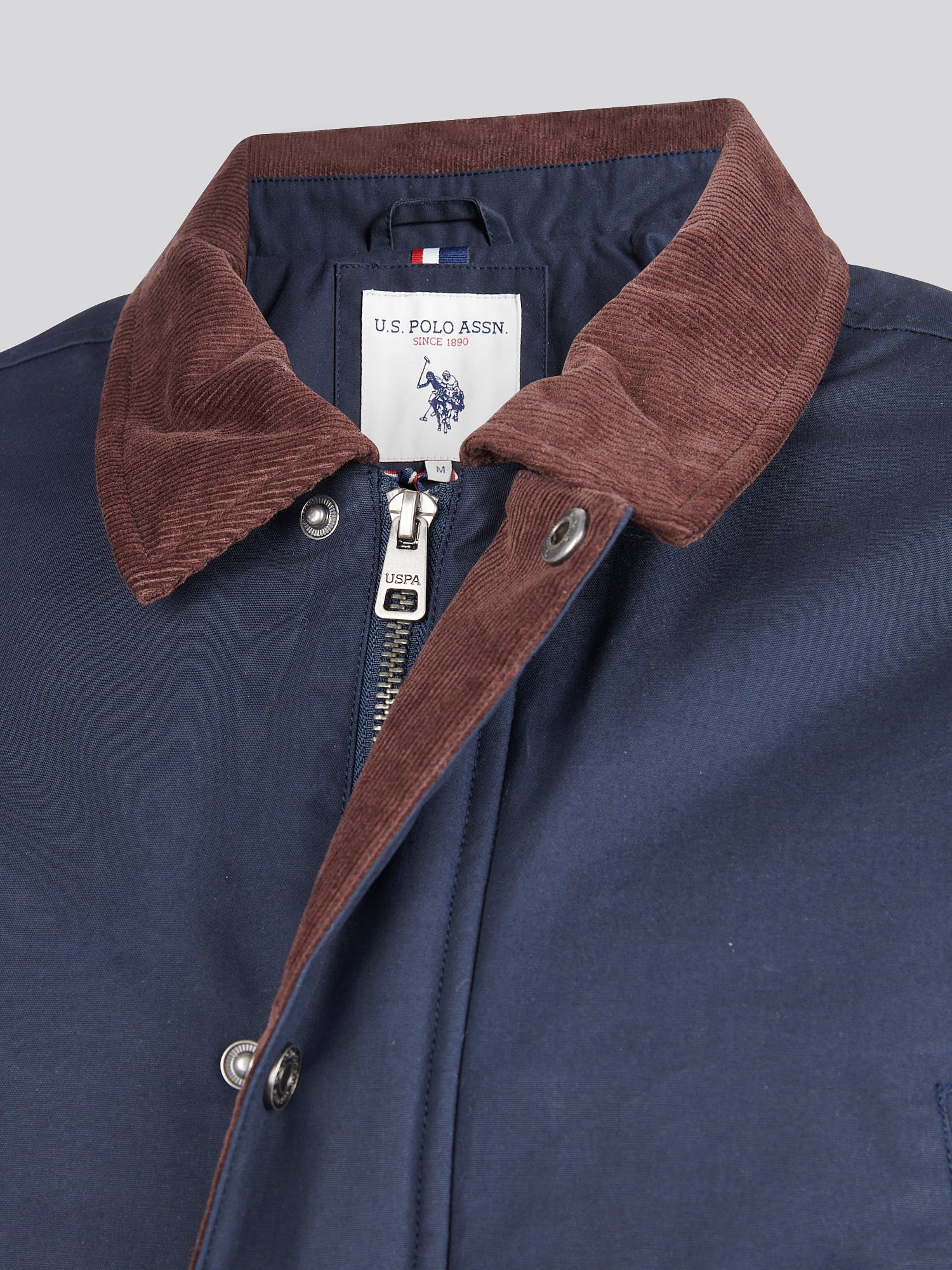 USPA Canvas Country Colleraher Jacket Dark Sapphire Navy - Image 10