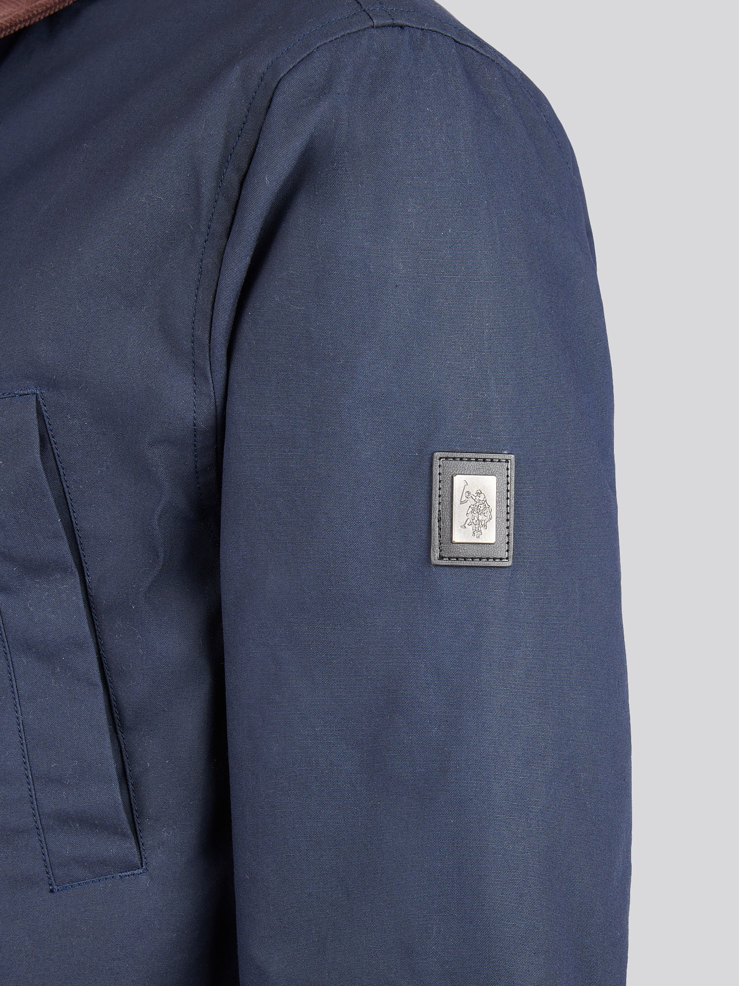 USPA Canvas Country Colleraher Jacket Dark Sapphire Navy - Image 11