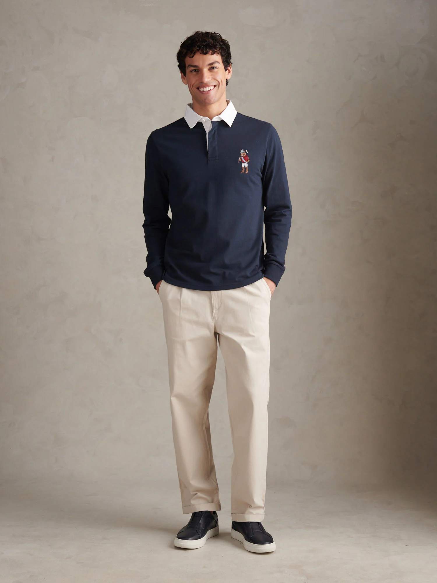 USPA Chuck Rugby Dark Sapphire Navy - Image 3