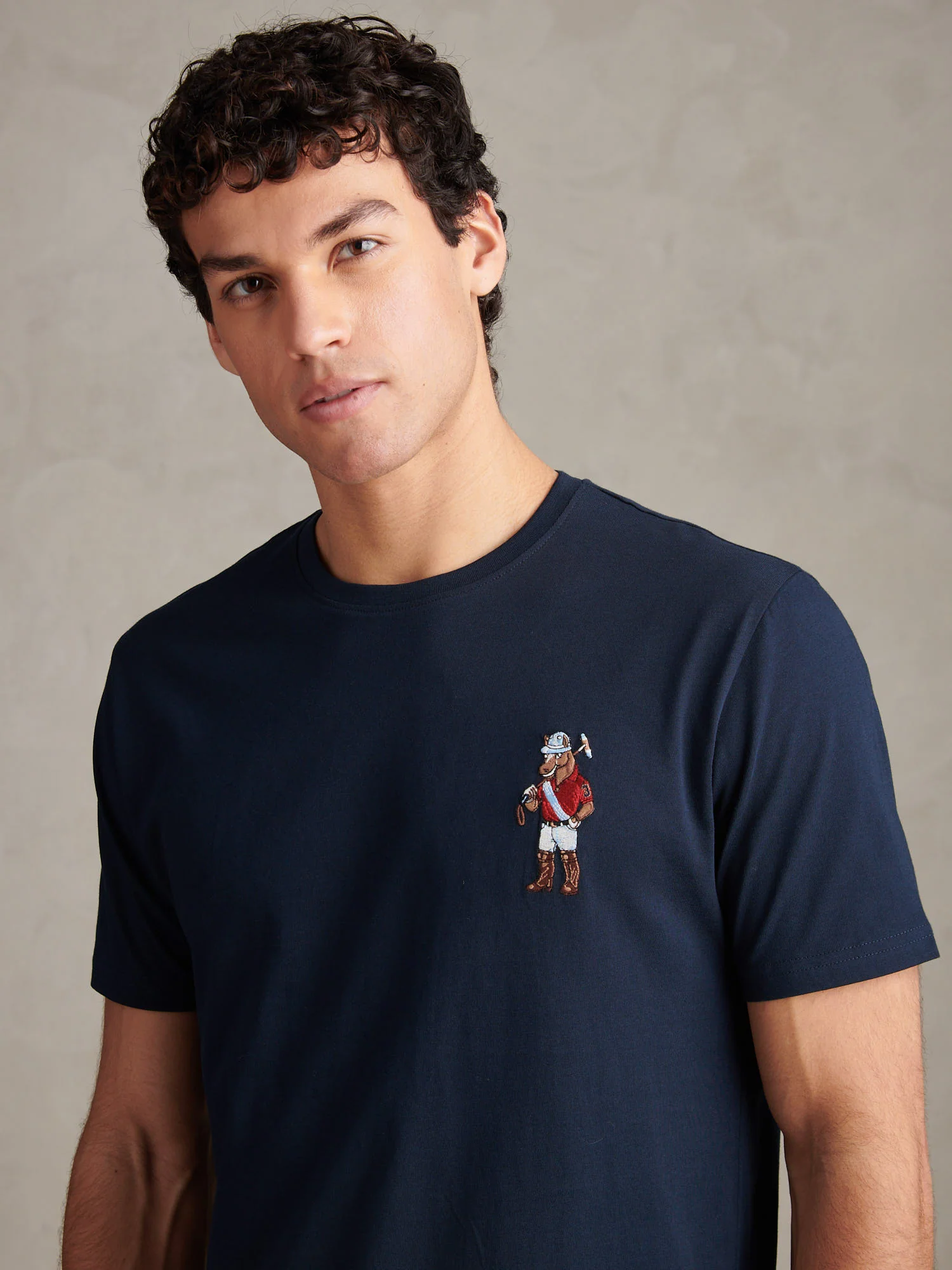 T-shirt USPA Chuck Dark Sapphire Navy - Image 2
