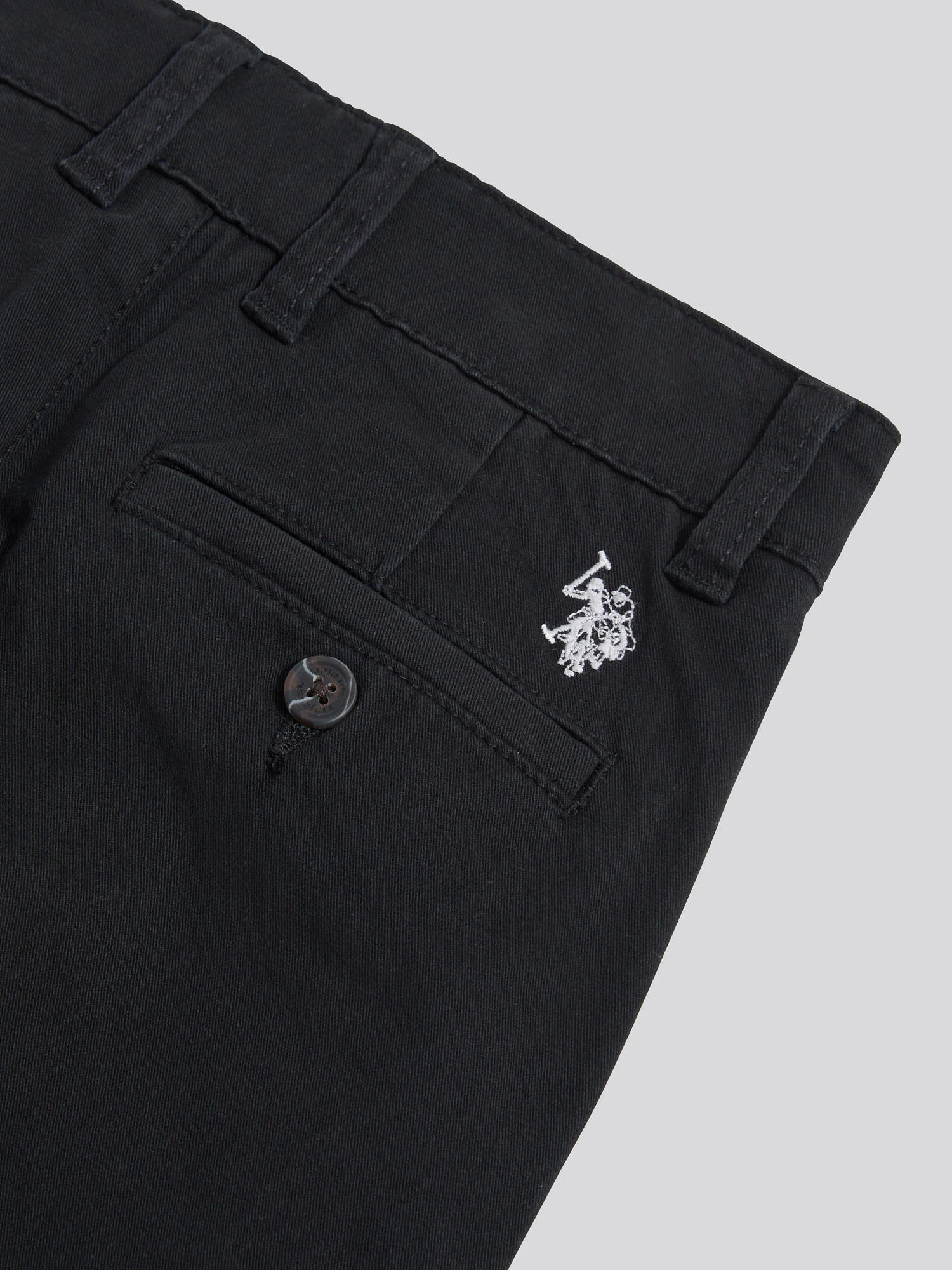 USPA Classic Chino Black Bright White DHM - Image 9