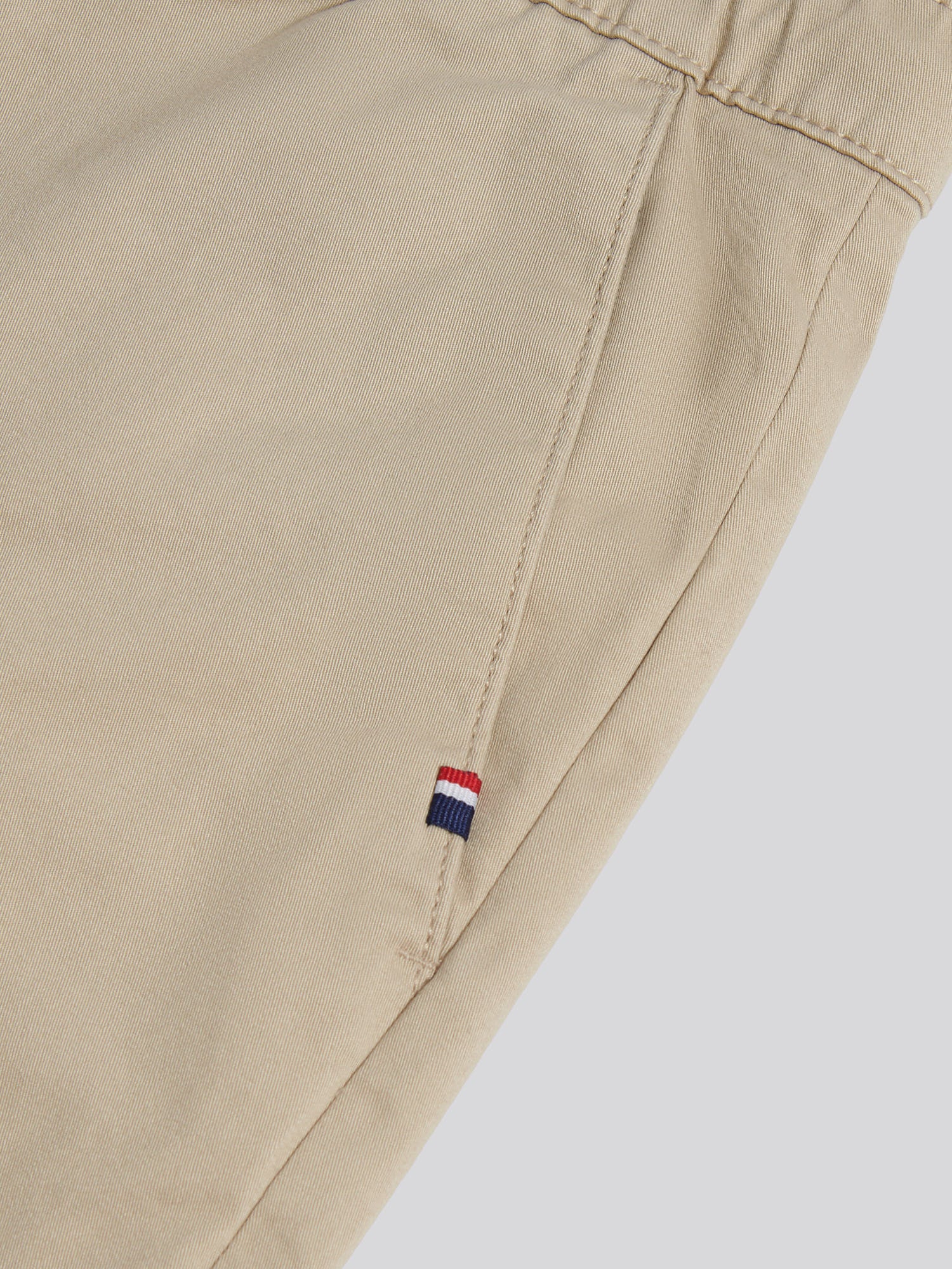 Mens Comfort Waist Classic Chino Shorts Trench Coat - Image 8