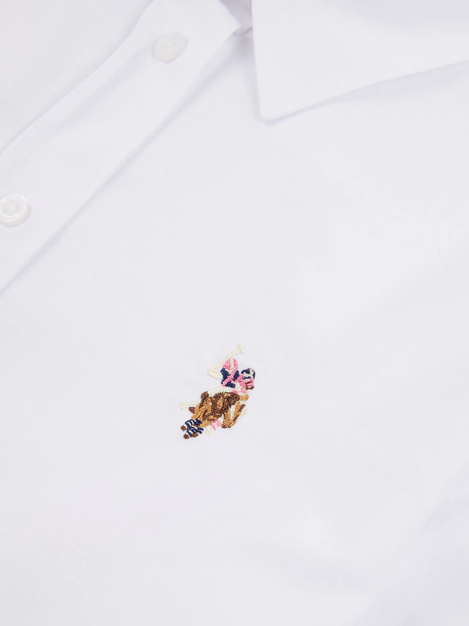 Women Classic Fit Shirt w jasnej bieli - Image 7