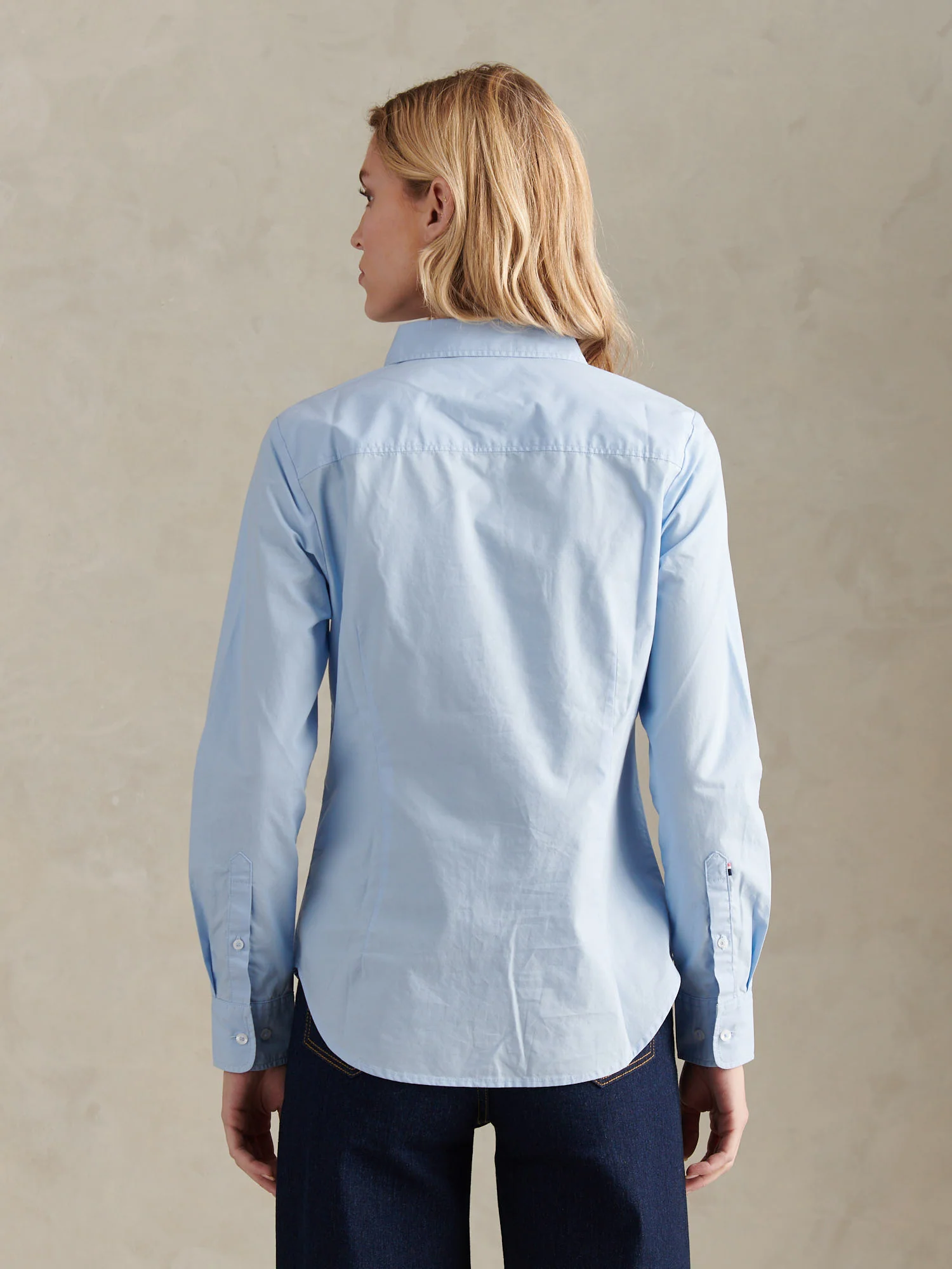 Womens Classic Fit Poplin Shirt Windsurfer - Image 4