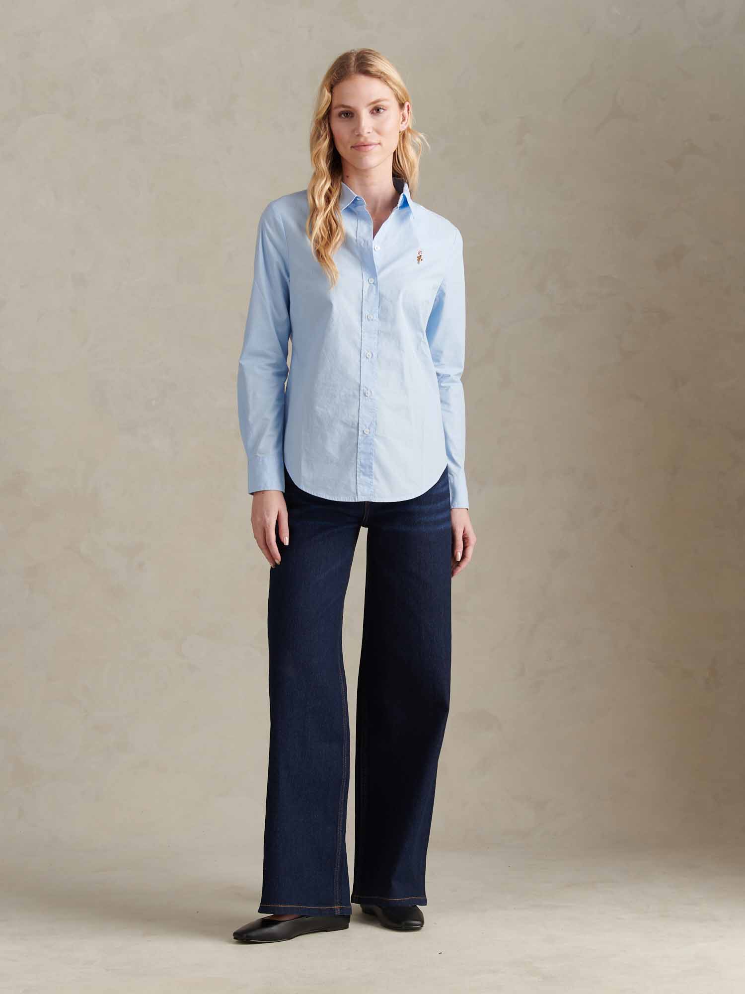 Womens Classic Fit Poplin Shirt Windsurfer - Image 7