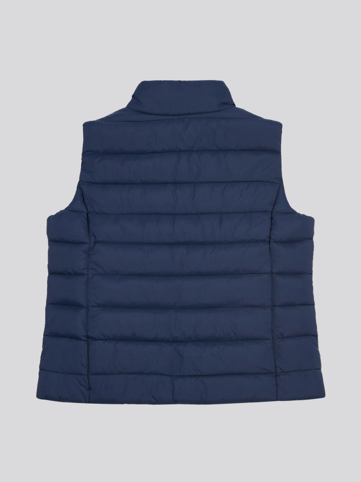 Womens Lightweight Puffer Gilet Navy Iris - Image 6