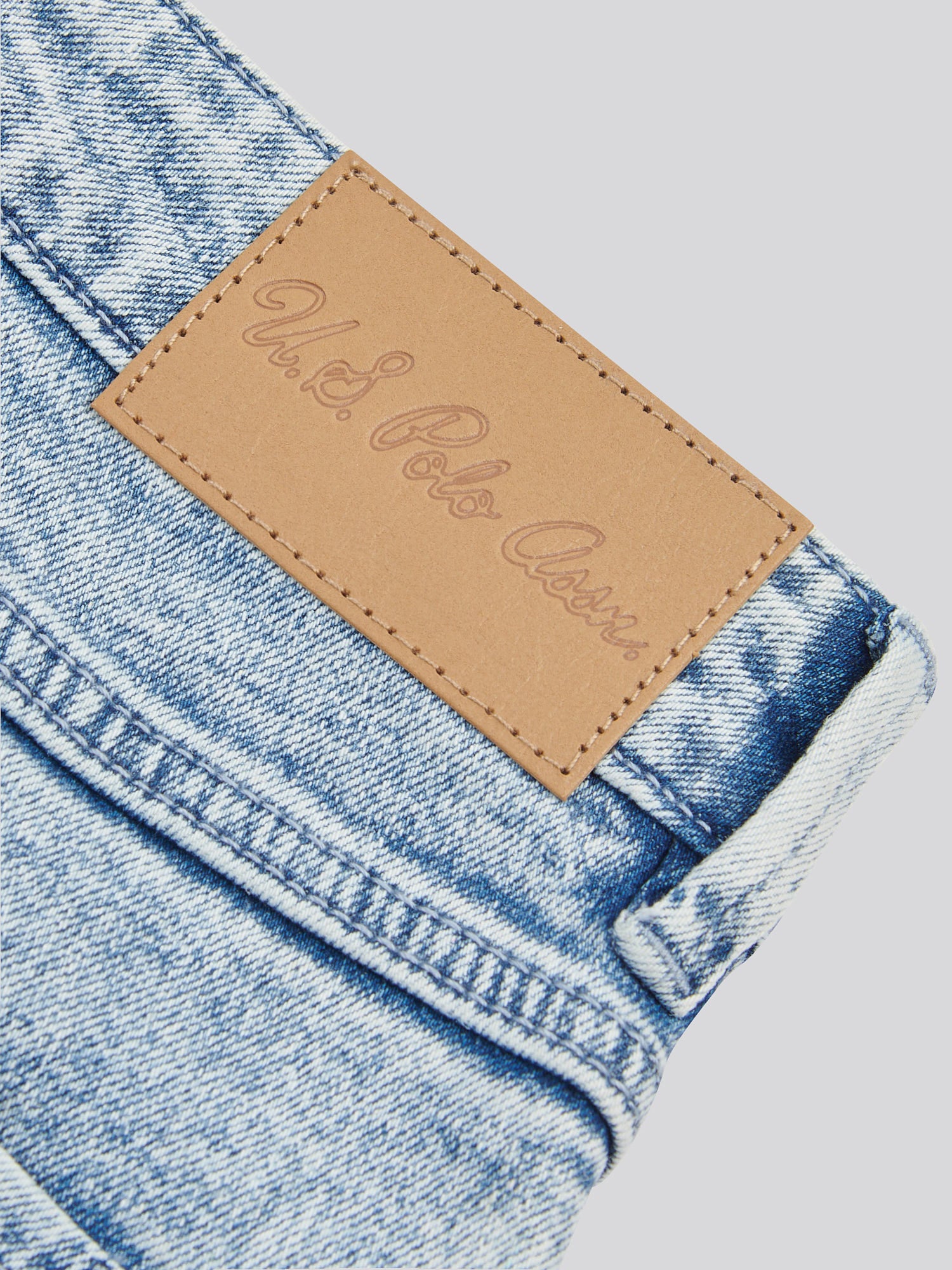 Womens Straight Fit Jeans Stone Wash WUP - Image 8