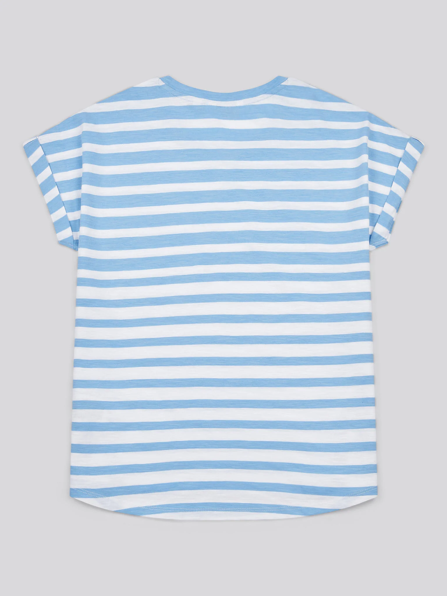 Koszulka damska slubie w paski w Vista Blue - Image 6